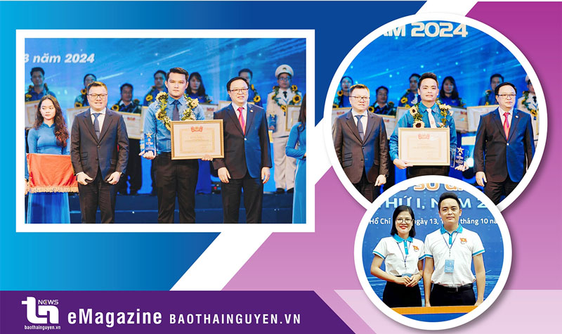 Cán bộ đoàn Thái Nguyên nhận Giải thưởng Lý Tự Trọng: Dấn thân, cống hiến vì cộng đồng