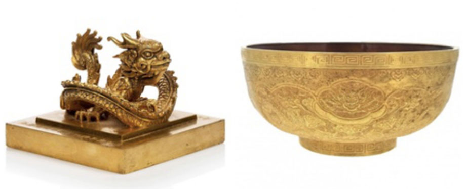 Thông tin cổ vật Kim ấn “Hoàng đế chi bảo” và 1 Bát vàng triều Khải Định (1917-1925) sắp được đưa ra đấu giá thu hút sự quan tâm của các nhà nghiên cứu, giới sưu tầm cổ vật và đông đảo dư luận.