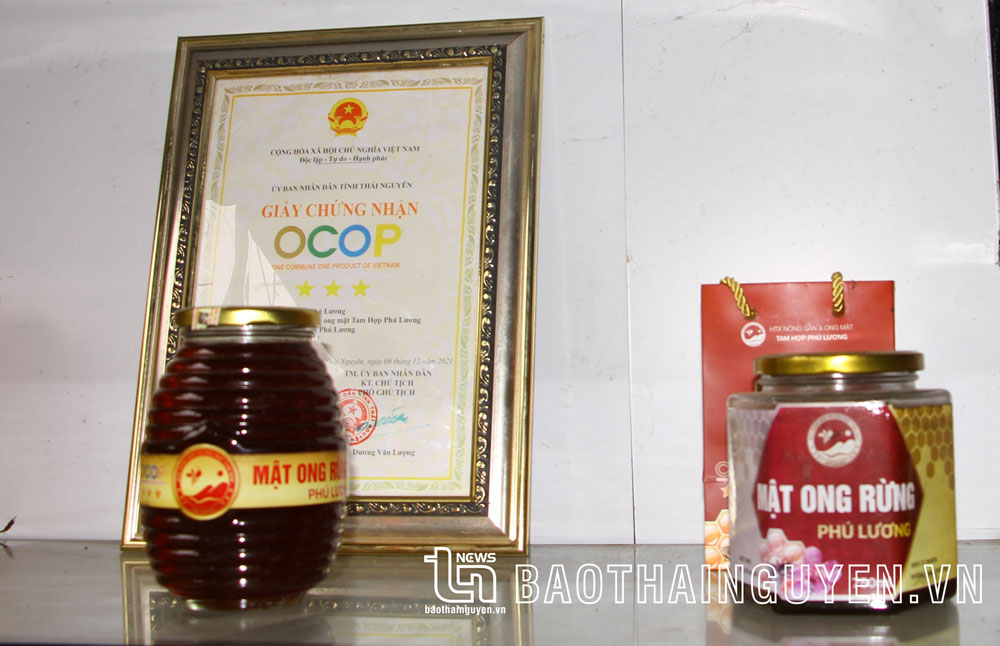 Mật ong của HTX Nông sản và Ong mật Tam Hợp được công nhận sản phẩm OCOP 3 sao vào cuối năm 2021, là sản phẩm ong mật duy nhất ở huyện Phú Lương được công nhận tiêu chuẩn này hiện nay.