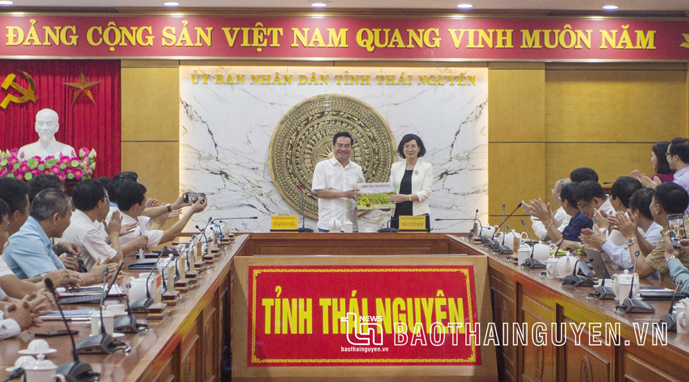Exchanging experiences in digital transformation between Thai Nguyen ...